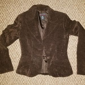 Dark brown blazer